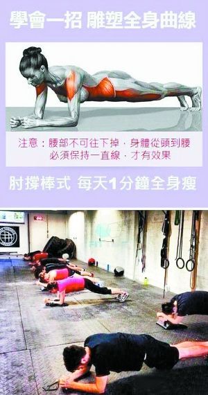 除了爬行肘撑减肥也很折磨人