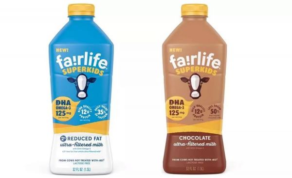 Fairlife 2% 減脂超濾牛奶圖片來源：Packaging Strategies
