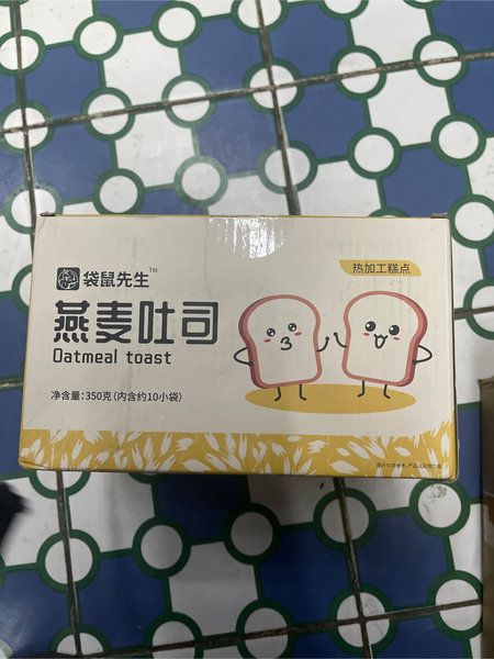 袋鼠先生 燕麥吐司350g