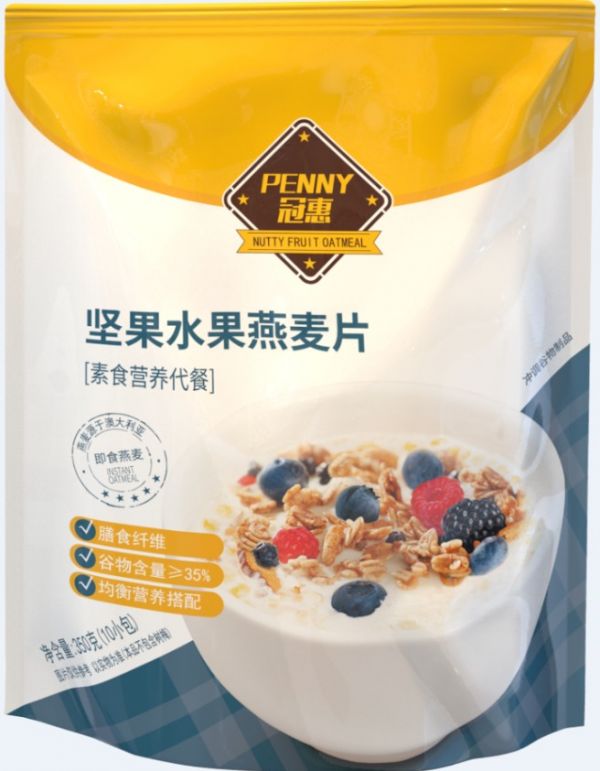 冠惠 堅(jiān)果水果燕麥片350g