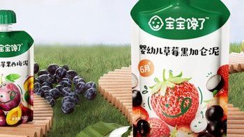 每天一袋蔬果泥，为宝宝补充营养。