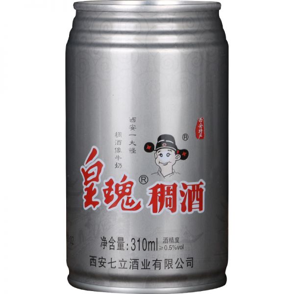 陕西特产西安皇瑰0.5度稠酒桂花糯米酒黄桂稠酒310ml 包邮