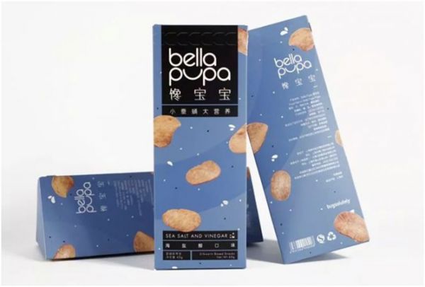蚕蛹薯片 Bella Pupa图片来源：Bits xBites