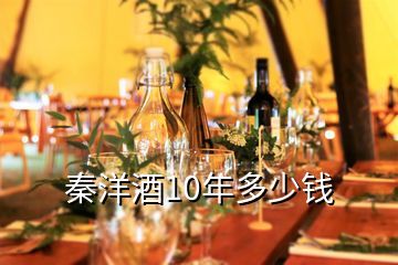 秦洋酒10年多少钱