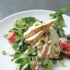 咖喱鸡肉色拉