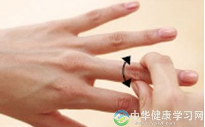 朋友們按按手指減掉20斤