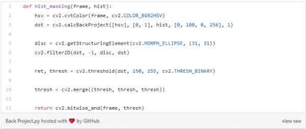 基于 OpenCv 和 Python 的手指识别及追踪