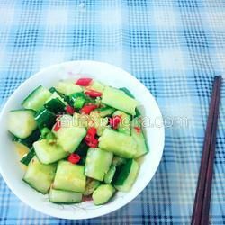 涼拌刀拍黃瓜的做法[圖]