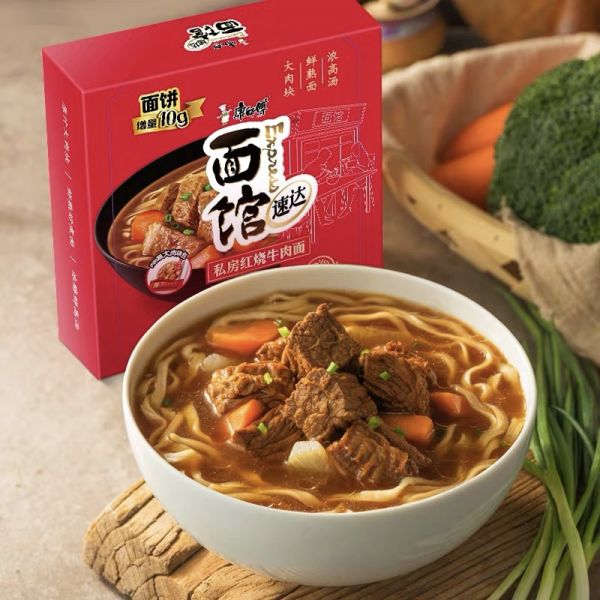 康師傅速達(dá)面館圖片來(lái)源：天貓康師傅官方旗艦店