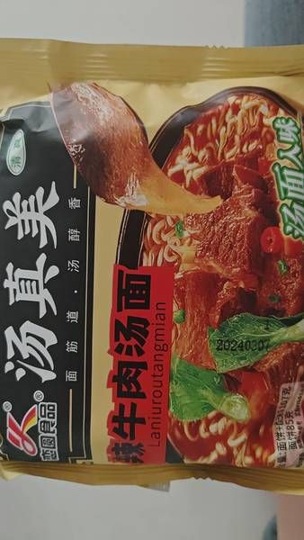 恋圆食品 辣牛肉汤面【香辣】