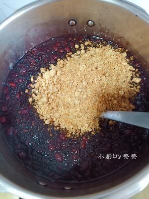 椰漿黑糯米粥的做法 步驟4