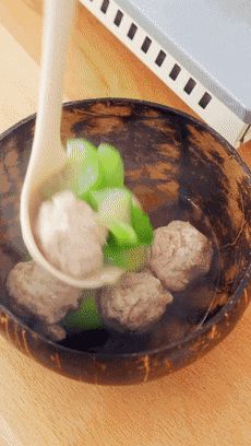 絲瓜肉丸湯【寶寶輔食】的做法 步驟8