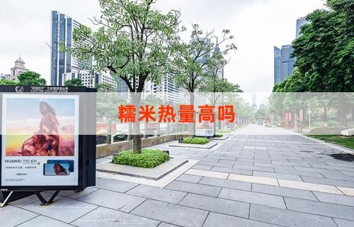 糯米熱量高嗎