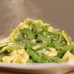 苦瓜炒雞蛋的做法[圖]