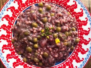 【省時省力·黑糯米寶寶豌豆飯】(10M+)的做法 步驟5