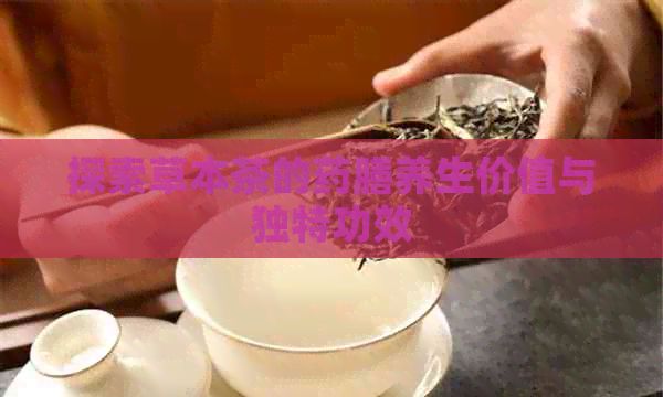 探索草本茶的藥膳養(yǎng)生價值與獨特功效