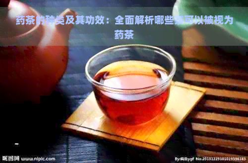 藥茶的種類及其功效：全面解析哪些茶可以被視為藥茶