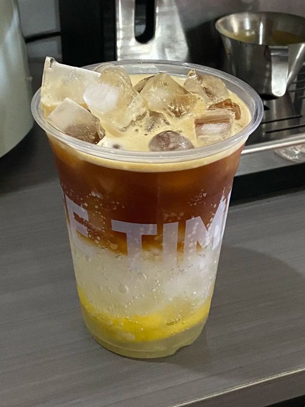 三柠气泡美式的做法