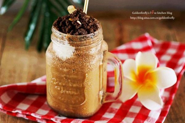 #CoffeeorTea#巧酥冰淇淋咖啡冰沙