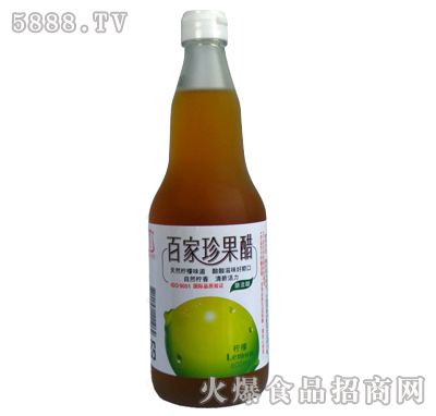 百家珍柠檬醋600ml
