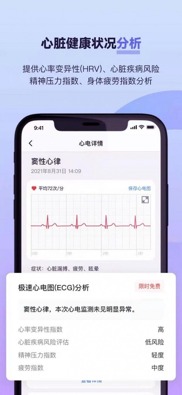 心脏健康服务App“心脏+”全面评测