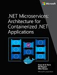 《容器化 .NET 應用程式的 .NET 微服務架構》電子書封面縮圖。
