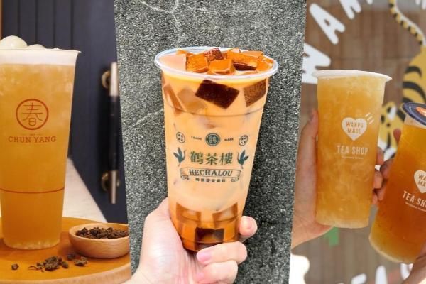 2023春季奶茶新品推薦：春陽(yáng)茶事、迷客夏、鶴茶樓、萬波，清爽果漾茶湯、芝麻糊凍、泰式奶凍配料太好喝！