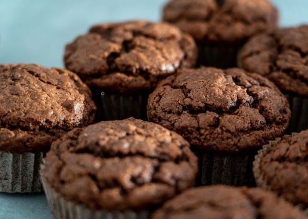 Magdalenas saludables y veganas