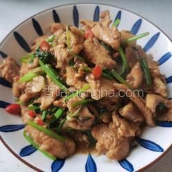 小炒雞胸肉（減肥必備）的做法[圖]