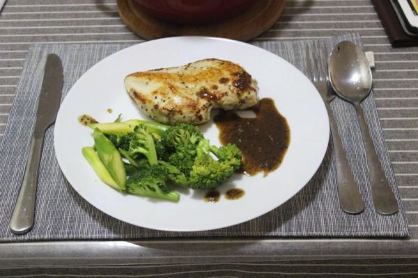 煎鸡胸肉
