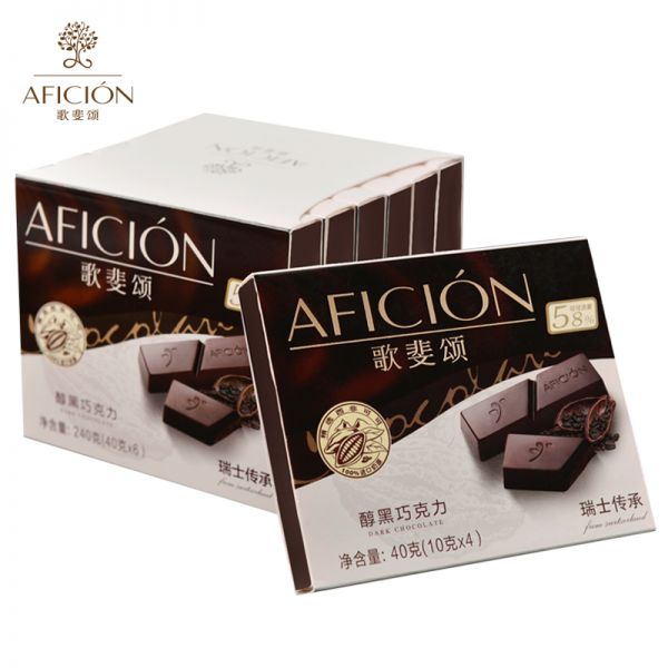 Aficion 歌斐颂58%纯黑巧克力