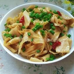 蔥油豆腐皮的做法[圖]