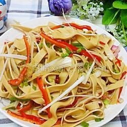 蔥油豆腐皮的做法[圖]