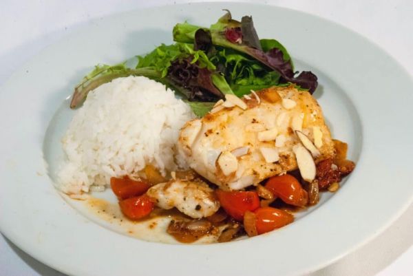 bacalao con verduras