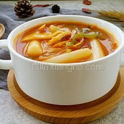 韓式年糕湯的做法[圖]
