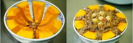 金瓜糯米八宝饭步骤5