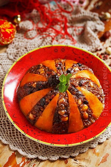 金瓜糯米八宝饭