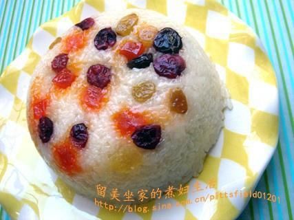 健康无油版豆沙糯米八宝饭的做法