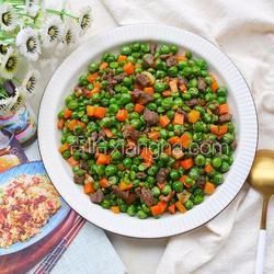 營養(yǎng)美味的豌豆炒牛肉的做法[圖]