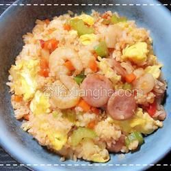 八寶炒飯-營養(yǎng)豐富??的做法[圖]