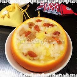 香橙糯米饭（香橙八宝饭）的做法[图]