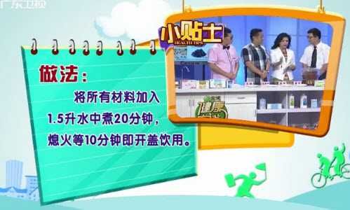 20130708健康有道视频和笔记:于清宏讲流汗，腋臭，黄芪补肺茶