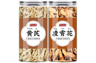 黃芪和凌霄花