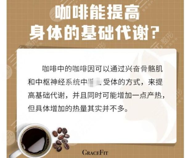 喝咖啡能減肥是真的嗎?