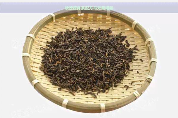 快速瘦身茶配方與效果揭秘