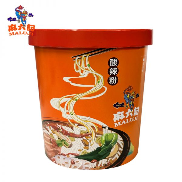 【簽到】麻六記酸辣粉速食沖泡紅薯粉256g*6