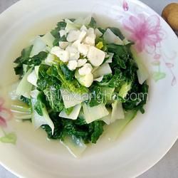 蒜泥黃心菜的做法[圖]