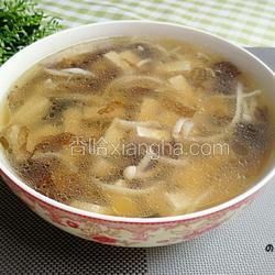 真姬豆腐紫菜湯的做法[圖]