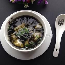 紫菜豆腐湯的做法[圖]