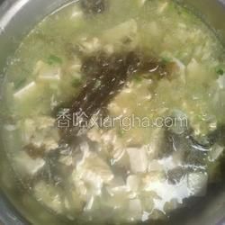 紫菜豆腐湯的做法[圖]